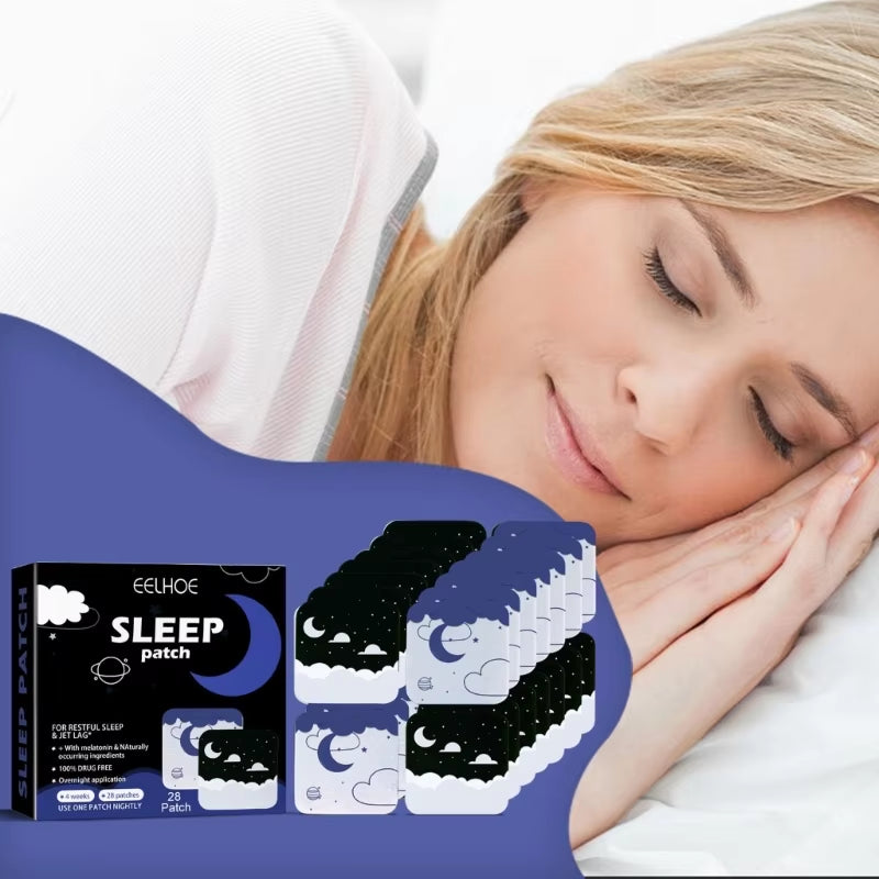 28Pcs Sleep Aids Patch Herbal Stickers Herbals Sleeping for Women Men Drop Shipping